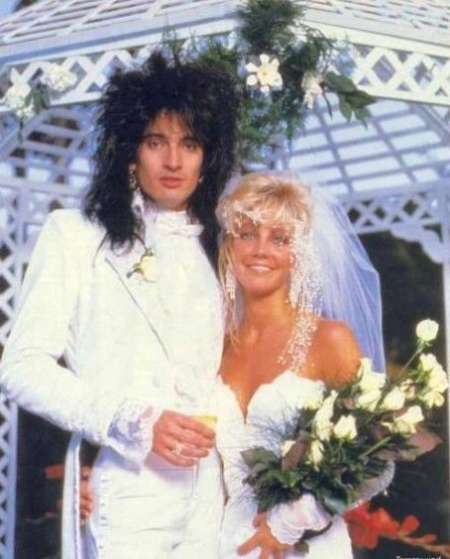 Heather Locklear with Tommy Lee 